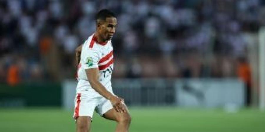 سيف الدين الجزيري خارج مباراة الزمالك وسموحة واللاعب غاضب - سبورت ليب