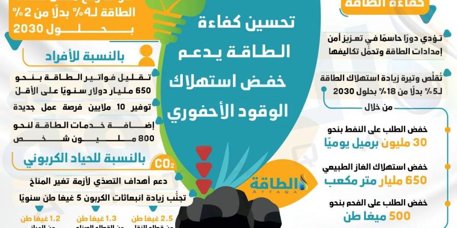 مؤشرات تحسن كفاءة الطاقة في عام 2024 لن تتجاوز 1% (تقرير)