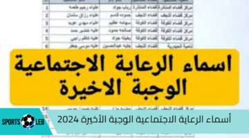 استعلم الآن.. رابط الاستعلام عن أسماء الرعاية الاجتماعية الوجبة الأخيرة 2024 عبر منصة مظلتي spa.gov.iq