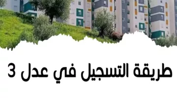 “Aadl 3 dz ” من المقبولين في سكنات عدل 3 المرحلة الاولي 2024؟ .. رابط الاستعلام والتسجيل الجديد فور ظهورها