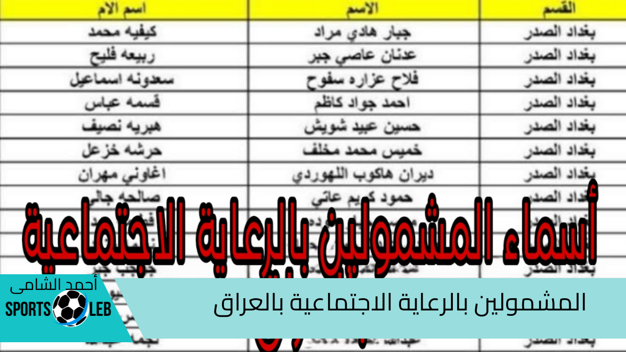 عبر منصة مظلتى … الاستعلام عن المشمولين بالرعاية الاجتماعية بالعراق 2024 خطوة بخطوة