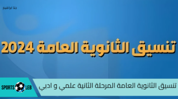 اعرف كليتك.. تنسيق الثانوية العامة المرحلة الثانية علمي و ادبي