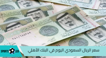 سعر الريال السعودي اليوم في البنك الأهلي اليوم الجمعة 16 أغسطس 2024