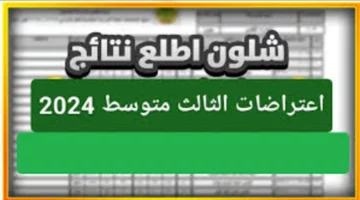 ظهرت رسميا.. رابط الاستعلام عن نتائج اعتراضات الثالث المتوسط 2024 بعموم العراق عبر وزارة التربية وموقع نتائجنا