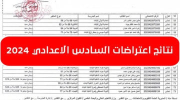 عااااجل موعد الظهور.. رابط استعلام نتائج اعتراضات السادس الاعدادي الدور الأول 2024 بعموم العراق عبر وزارة التربية