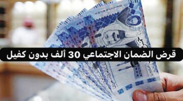 خطوات وشروط الحصول على قرض الضمان الاجتماعي 30 ألف بدون كفيل