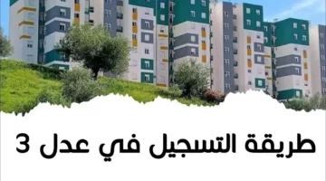 لينك التسجيل الرسمي www.aadl.. موعد التسجيل في سكنات عدل 3 المرحلة الثانية في الجزائر 2024 واهم شروط التسجيل