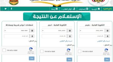 نسبة النجاح 95%… استخراج نتيجة الثانوية العامة 2024 في اليمن عبر الموقع الرسمي