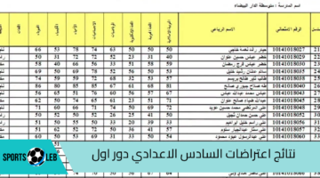 بخطوات بسيطة.. رابط استعلام نتائج اعتراضات السادس الاعدادي دور اول 2024 موقع نتائجنا