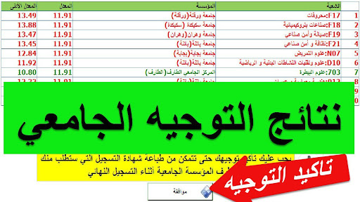 ظهرت الآن.. رابط نتائج التوجيه الجامعي 2024 وطريقة الاستعلام عنها